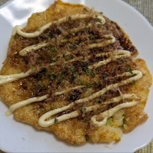 【アレンジTKG】卵かけご飯でお好み焼き！